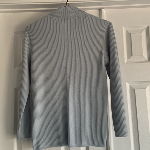 Weekend by Basler light blue pullover long sleeve turtleneck - Picture 4 of 6